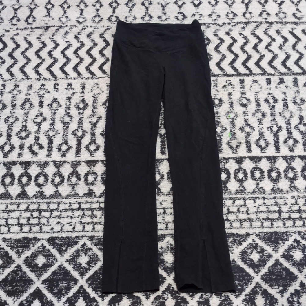 Old Navy Active Black High-Rise Flare Pants